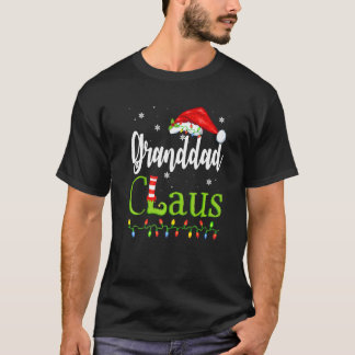 Santa Granddad Claus Christmas Matching Family T-Shirt