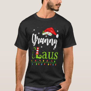 Santa Granny Claus Christmas Matching Family 1 T-Shirt