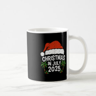 Santa Hat Christmas In July 2025 Family Vacation S Coffee Mug