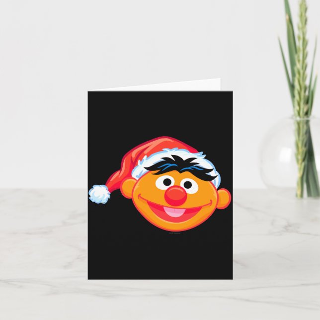 Santa Hat Ernie  Card (Front)