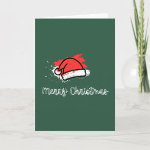 Santa Hat Holiday Card