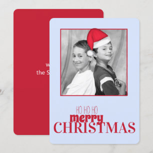 Santa Hat (movable) Photo Card