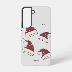 Santa hat pattern slim fit Galaxy S22 case