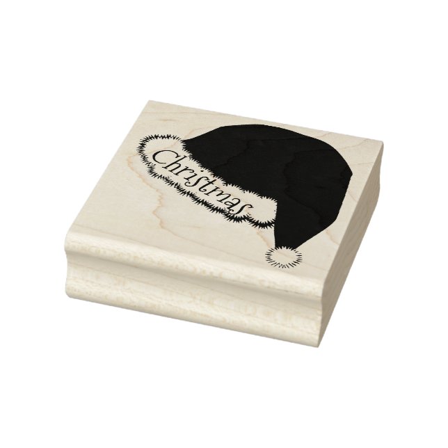 Santa Hat Rubber Stamp (Stamp)