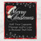 Santa Hat Snowflake Christmas Wine Bottle Labels