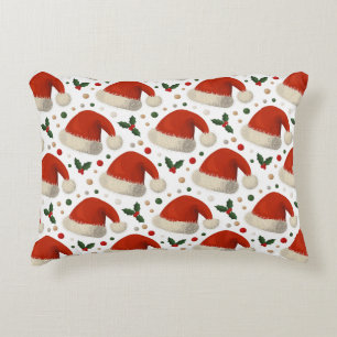 Santa Hats Accent Pillow