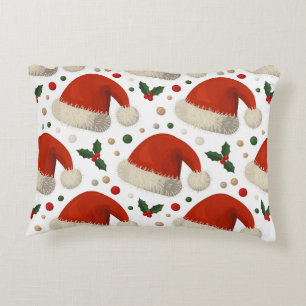 Santa Hats Accent Pillow