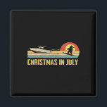 Santa Hawaiian Surfing Christmas Summer Surf Hawai Magnet<br><div class="desc">Santa Hawaiian Surfing Christmas Summer Surf Hawaii</div>