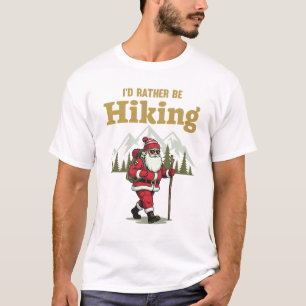 Santa Hiking T-Shirt