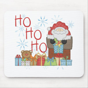 Santa Ho Ho Ho Tshirts and Gifts Mouse Pad