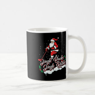 Santa Hockey Player Ice Hockey Xmas Sports Christm Coffee Mug