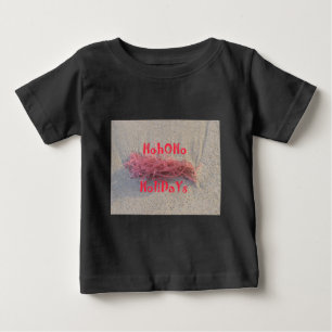 Santa HoHoHo Merry Christmas From Beach colours Baby T-Shirt