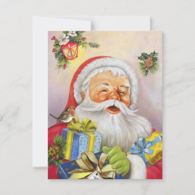 Santa Holiday Card (Front)