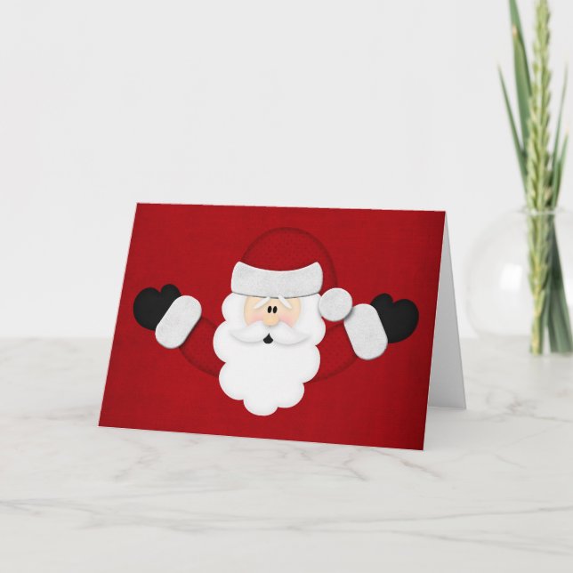 Santa Holiday Card (Front)