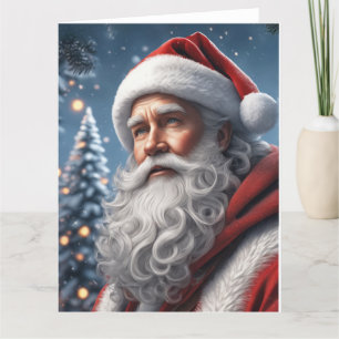 Santa Holiday Greeting Card