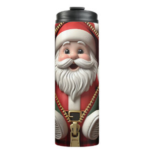 Santa Holiday Travel Tumbler 
