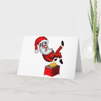 Santa Hot Butt Holiday Card