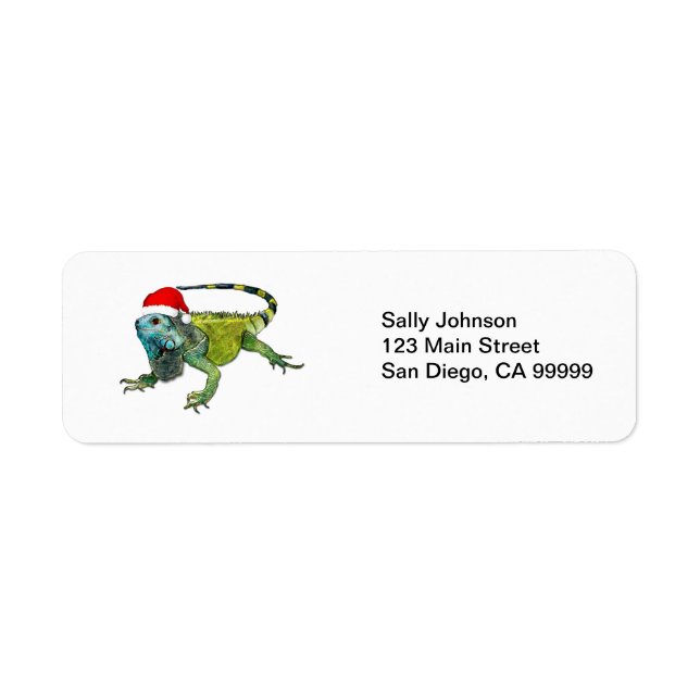 Santa Iguana (Front)