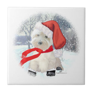 Santa in Boots Tile