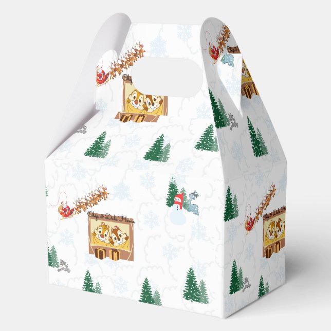 Santa in Chip & Dale Home Gift Wrappers  Favor Box (Front)