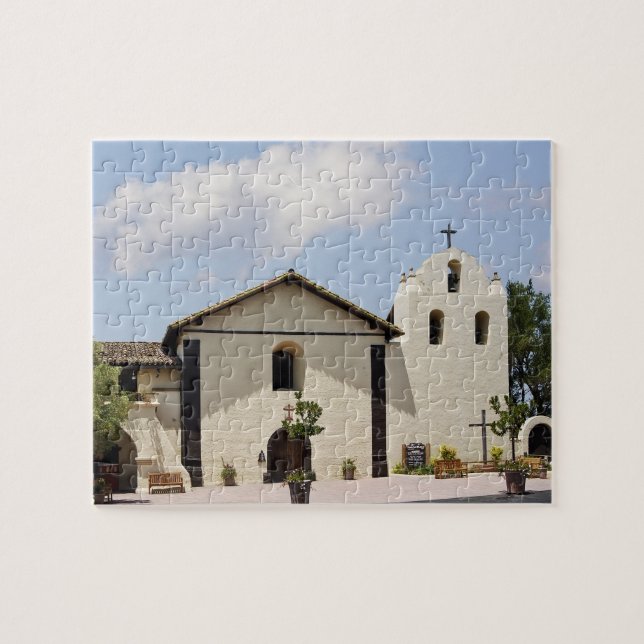 Santa Ines mission puzzle (Horizontal)