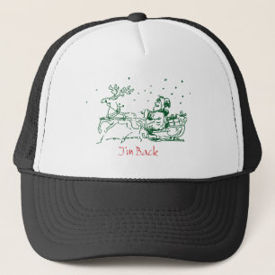 Santa is back again, Merry Christmas Trucker Hat