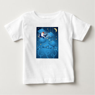 Santa is Coming Baby T-Shirt