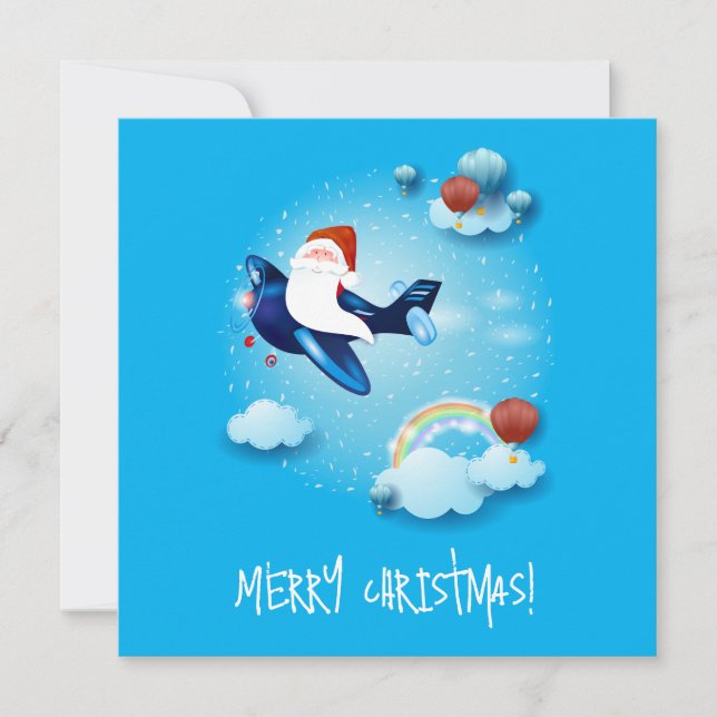 Santa is Coming Card (Front)