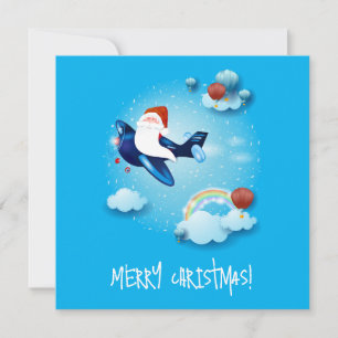Santa is Coming Card