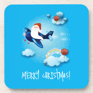 Santa is Coming Coaster