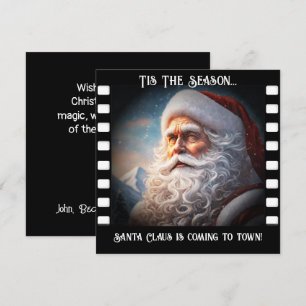 Santa is coming to Town Soon! Greeting Card