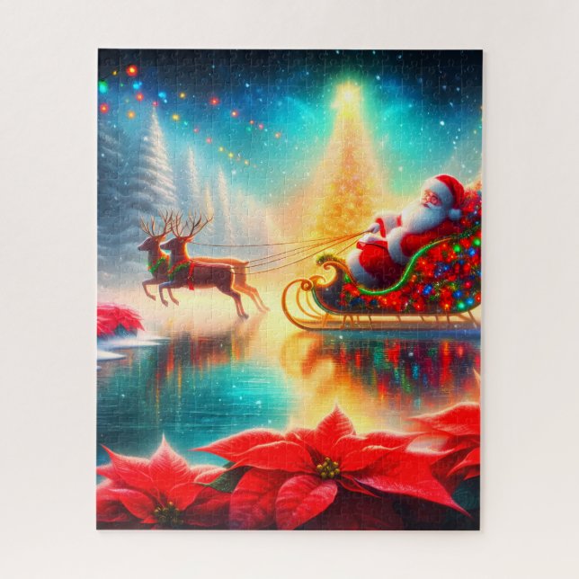 Santa Is Watching You Jigsaw Puzzle (Vertical)