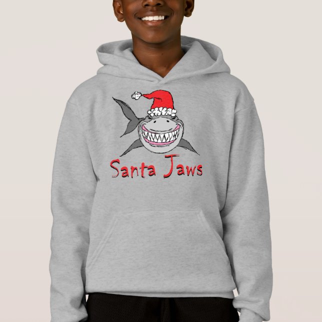 Santa Jaws Shark Christmas (Front)