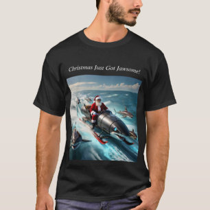 Santa Jaws  T-Shirt