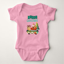 Santa- Jersey Baby bodysuit