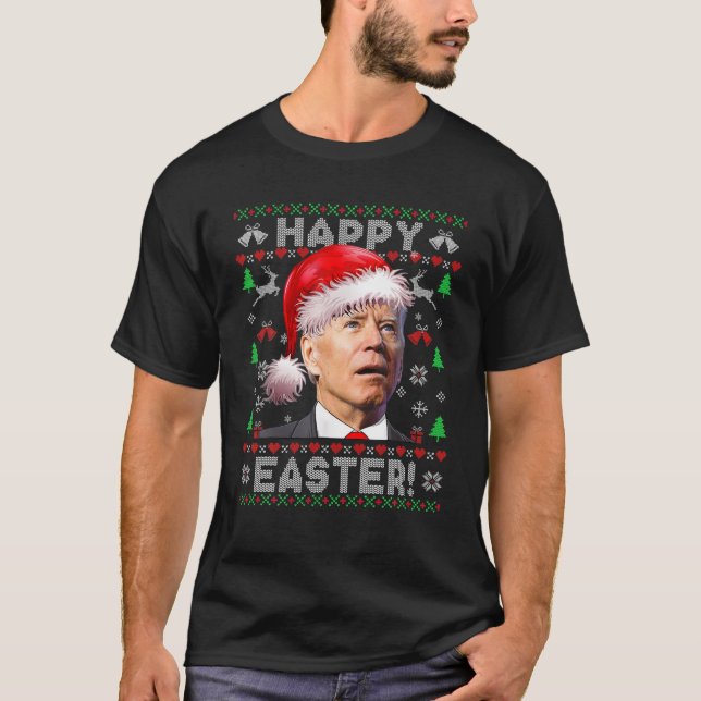 Santa-Joe-Biden-Christmas--Gift T-Shirt (Front)