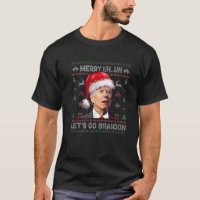 Santa Joe Biden Funny Let's Go Braden Brandon Chri