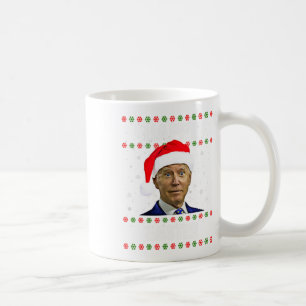 Santa Joe Biden Happy Easter Ugly Christmas Sweate Coffee Mug