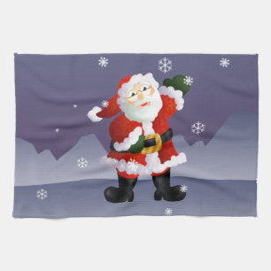 Santa Kitchen Towel