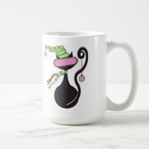 Santa Kitty Mug