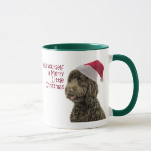 Santa Labradoodle Mug