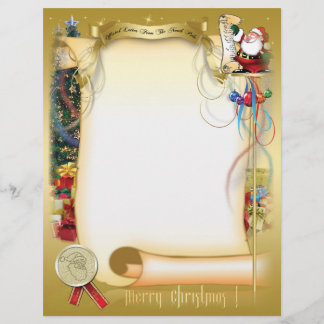 Santa Letter Letterhead