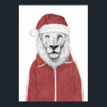 Santa lion poster<br><div class="desc">... </div>