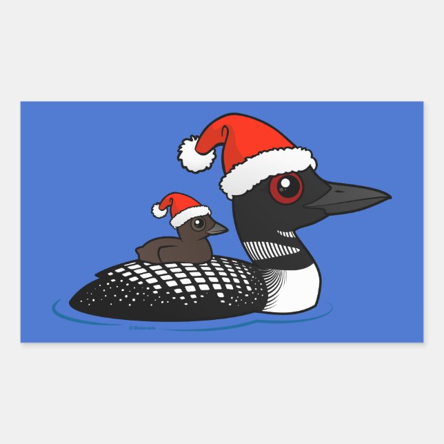 Santa Loon Sticker (Front)