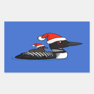 Santa Loon Sticker