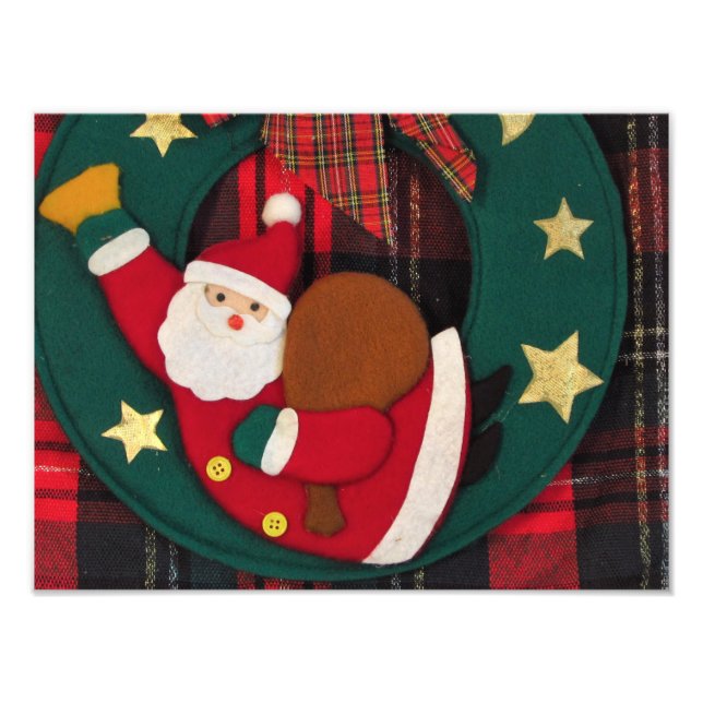 Santa Love Photo Print (Front)