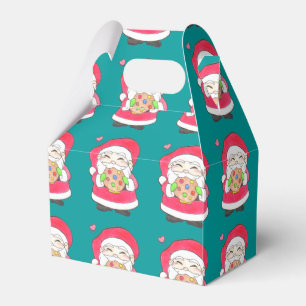 Santa Loves Cookies Favour Box