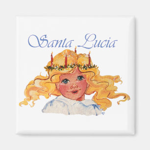 Santa Lucia Magnet