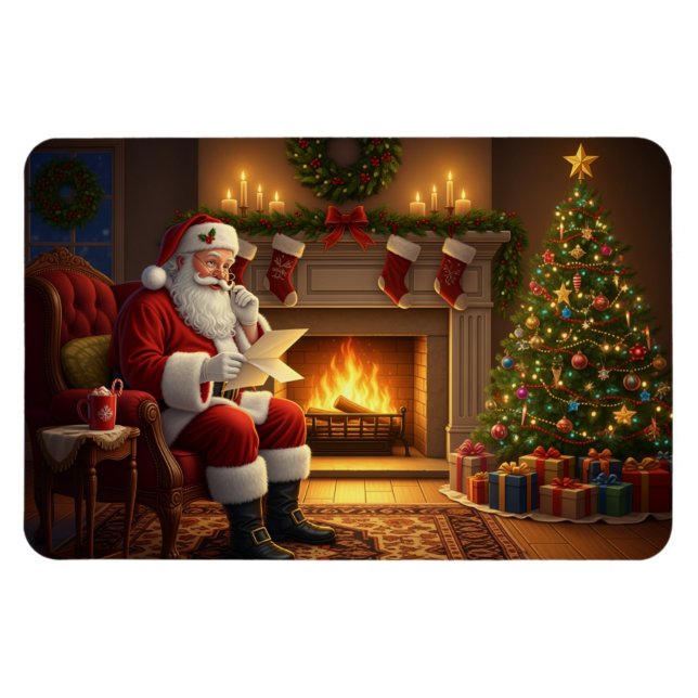 Santa Magnet (Horizontal)