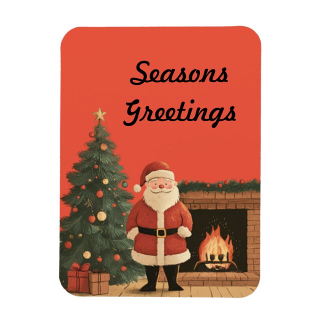 Santa Magnet (Vertical)